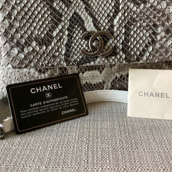 Authentic Chanel python - Picture 2 of 16